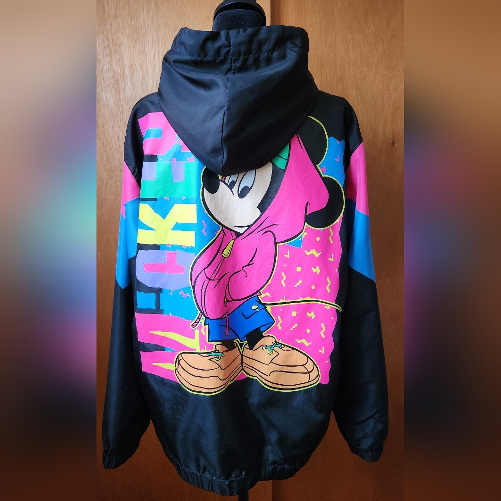 Disney Micky Mouse wind breaker pull over